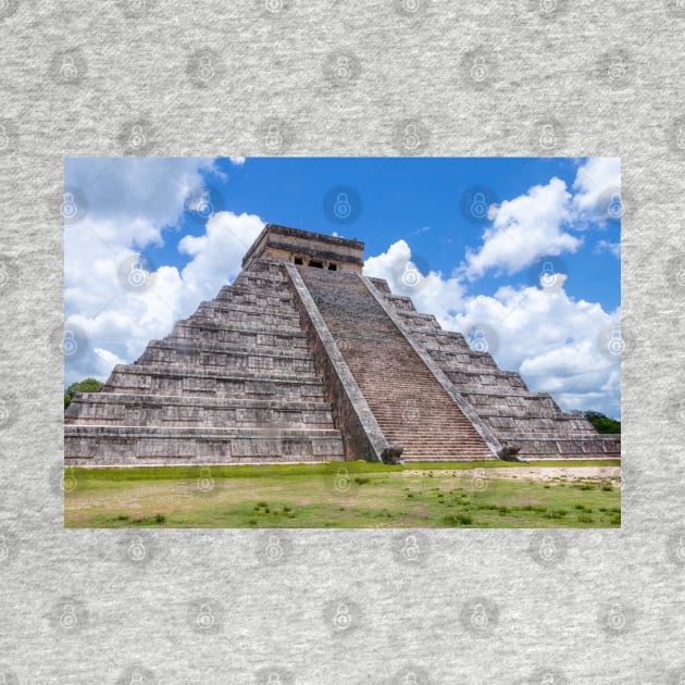 Chichen Itza Pyramid of Kukulkan Mexico by SafariByMarisa